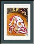 Marc Chagall: Kain und Abel, Original-Lithographie, Verve Bilder zur Bibel 1960 - Bruderhass, Bruderstreit