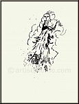 Marc Chagall: Naemi (Noomi) mit Ruth und Orpa, Bilder zur Bibel 1960 - Original-Lithographien | Werke | Drucke