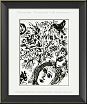 Marc Chagall: Prchen vor dem Baume 'Le couple devant l'arbre' 1960 - Lithographien | Druckgrafik