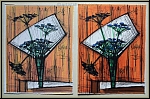 Bernard Buffet: Les ombelles 1972 Lithographie Mourlot 'Souvenirs et Portraits d'artistes' Original Flschung