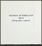 Graham Sutherland: 'Hybrid' 1972, Original-Lithographie auf Btten, Souvenirs et portraits d'artistes, Mourlot