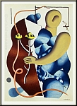 Fernand Lger: Farblithographie 