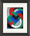 Sonia Delaunay: Algorithmus, 1969, Original-Lithographie, geometrische Komposition - Bilder Lithographien