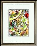 Marc Chagall: Deckengemlde des Opernhauses von Paris, 1965 Original-Lithographie fr Le Plafond de l'Opra