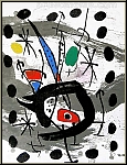 Joan Miro: 'Sonnenvogel, Mondvogel, Funken' Original-Lithographie von 1967 - Kunst | Werke | Originaldrucke