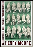 Henry Moore: Galerie Berggruen & Cie, 1957 Seated Figures Lithographie