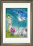 Marc Chagall: Place de la Concorde, 1952, fr Verve 'Vision de Paris' Mutter mit Kind | Originale | Drucke
