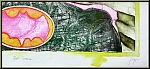 Bernhard Jger: Batman 1969, Original-Lithografie signiert, Fledermaus