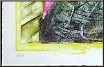 Bernhard Jger: Batman 1969, Original-Lithografie signiert, Fledermaus