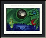 Marc Chagall: Quai de Bercy, 1954, Original-Lithographie fr den 'Paris' Zyklus - Derriere le miroir | Bilder