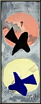 Georges Braque: Soleil et lune II, Sonne und Mond, 1959, Lithographie