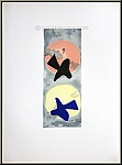 Georges Braque: Soleil et lune II, Sonne und Mond, 1959, Lithographie