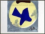 Georges Braque: Soleil et lune I, Sonne und Mond I, 1959, Lithographie