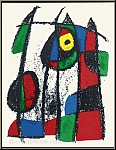 Joan Miro: Neugieriges Katzenkind, 1975, Original Lithographie VII