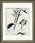 Marc Chagall: Selbstportrait mit Blumenstrau, mit oder ohne Rahmen eine schne Geschenkidee | Lithographien