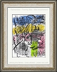 Marc Chagall: Lithographie Komposition fr XXe sicle 1970, Frau mit Esel - Werke | Originale | Lithographien