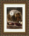 Marc Chagall: Ruth zu Fen des Boas 1960, Original-Lithographie Verve Bilder zur Bibel - Werke | Rahmenidee