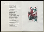Hann Trier: Radierung 'Stricken' 1955, signiert, Geh durch den Spiegel Nr. 5, 1956 - Druckgrafik | Originale