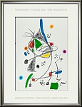 Joan Miro: Maravillas 1975, Original-Lithographie 'Maus' fr 'Wunder in Miros Garten' - Bilderrahmen-Idee