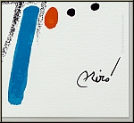 Joan Miro: Maravillas 1975, Wunder in Miros Garten, Original-Lithographie 'Snger', singender Vogel - Signatur