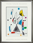 Joan Miro: Maravillas, Wunder in Miros Garten, Original-Lithographie 'Grtnerin mit Sonnenhut' 1975 - Werke