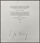 Eduardo Chillida: 'Face aux instants' E. M. Cioran, 1985, Original-Radierung 'Antzo VI' signiert - Impressum