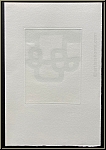 Eduardo Chillida: 'Face aux instants' E. M. Cioran, 1985, Original-Radierung 'Antzo VI' signiert - Rckseite