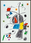Joan Miro: Maravillas 1975, Wunder in Miros Garten Motiv: Eichhrnchen